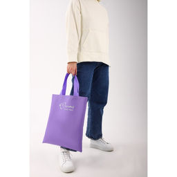 Сумка-шопер Dreams come true, блёстки, без молнии, без подкладки, цвет сиреневый - Nazamok фото 9