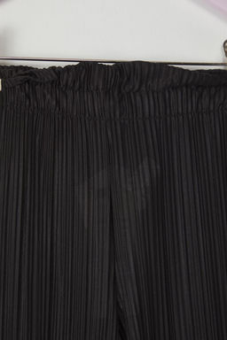 Siyah K?z Cocuk Beli Lastikli Dokulu Dokuma Pantolon TKDSS25PL00007 - Trendyolmilla фото 3