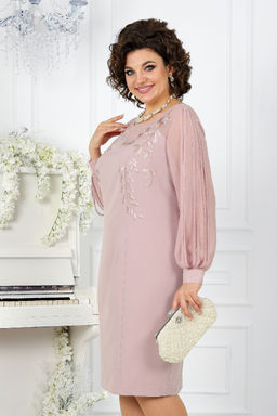 Платье Ninele 5815 пудра  фото 3