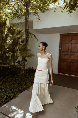 COMBINED KNIT SKIRT - Zara фото 2