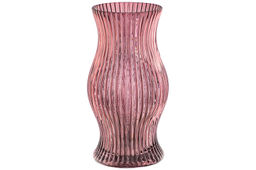 Ваза 14*14*26 см бордовая, стекло - Elan gallery фото 4