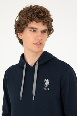 Мужской темно-синий базовый свитшот Неожиданная скидка в корзине - U.s. polo assn фото 9
