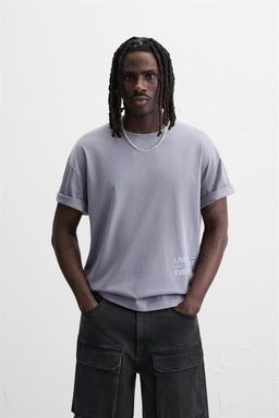 COMBINED PRINT T-SHIRT - Zara фото 2