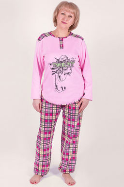 Арт. 4431 Пижама с брюками 54-60 (4 шт) Цвет:ассорти - Калинка фото 2