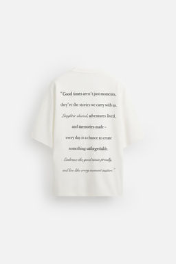 EMBROIDERED SLOGAN SWEATSHIRT - Zara фото 8
