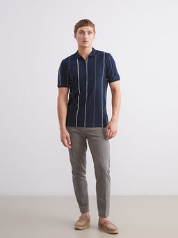 Polo Yaka ?izgili Pike Erkek Ti??rt