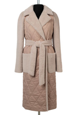 Пальто женское демисезонное (пояс) Утеплитель: Синтепон - El podio фото 7