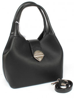 Сумка женская искусственная кожа DJ-7058-2-BLACK, 1отд, плечевой ремень, черный SALE 261454 - Adelia фото 6