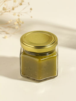 Ароматическая свеча в банке, 70 г, воска, грейпфрут и зелёный чай