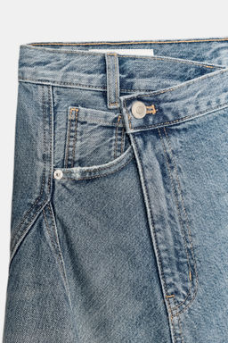 DENIM TRF MINI SKIRT - Zara фото 9