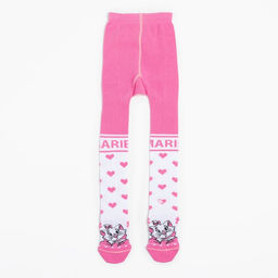 Колготки детские «Мари», Коты аристократы, рост 92-98 см, белые