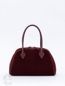 Сумка женская кожаная 88018NN wine red Natale Navetta