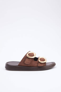 Koyu Kahverengi Kad?n Terlik TAKSS26TE00034