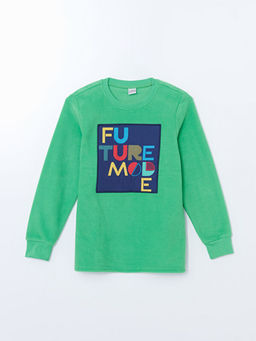 Bisiklet Yaka Polar Erkek ?ocuk Pijama Tak?m?