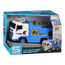 Машина "Городская служба" (свет, звук) в коробке