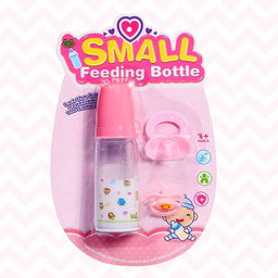 Аксессуары для пупса, набор 3 шт.: бутылочка, пустышки