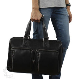 Сумка дорожная 008DS black S-Style  в Новосибирске