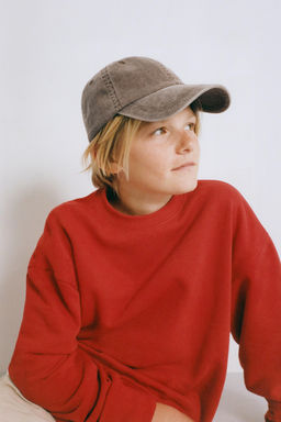 STORIESZ - GORRA EFECTO LAVADO / Marr?n - Zara фото 2