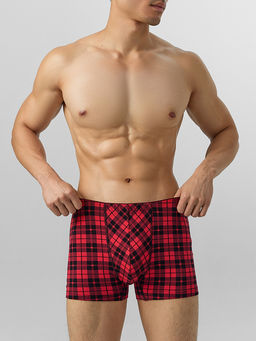 Цена за 2 штуки! Трусы боксеры мужские в клетку - Mark formelle фото 2