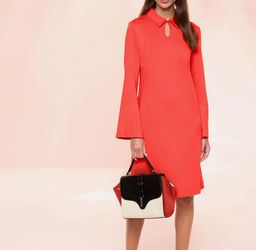 Сумка, черно-красно-кремовая - Heine фото 4