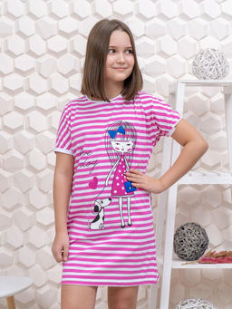 IV-CAPRIZ Дружба - туника розовый фото 6