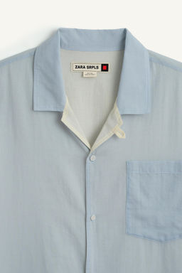 DBL LYR SHRT / Azul claro - Zara фото 7