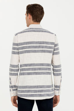 Мужская рубашка с длинным рукавом Stone - U.s. polo assn фото 26