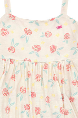 K_z _ocuk Ekru _rme Elbise Sepette S_rpriz _ndirim - U.s. polo assn фото 5