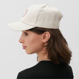 Кепка женская MINAKU Smile, бежевая, размер 56-58