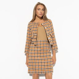 Костюм с юбкой Не вижу препятствий (2 в 1 trendy)