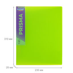 Expert Complete PRISMA NEON Папка с вкладышами 60 л. A4 700 мкм 25 мм эффект 3D 4 шт. лайм EC211800021