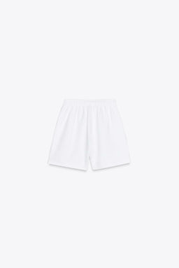 INTERLOCK BERMUDA SHORTS - Zara фото 22