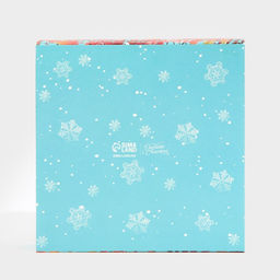 Цена за 5 шт. Коробка под 9 конфет с ячейками  «Рябина» 14,5 х 14,5 х 3,5 см