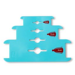 Для вязания PRYM 624191 устройство для изготовления кистей пластик 10 см, 7.5 см, 5 см