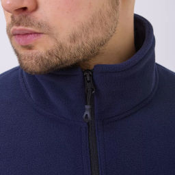 RODOS Толстовка на молнии мужская флис М-321 Синий  фото 5