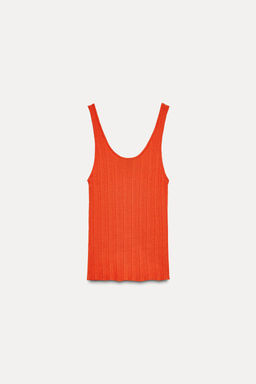 RIBBED KNIT TOP - Zara фото 2