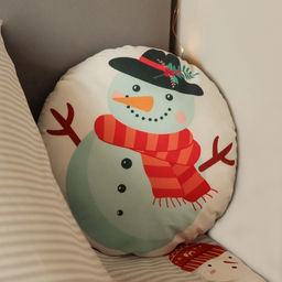 Подушка новогодняя декоративная Этель Magical friend 32*32см