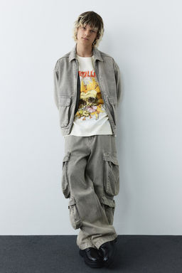 Camiseta estampada de estilo vintage Loose Fit - H&m фото 3