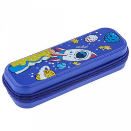 Пенал 22х8,5х5см "Космос" 1 отделение, пластик, на молнии, цвет - синий, в п/эт пакете (Китай) Пенал 22х8,5х5см "Космос" 1 отделение, пластик, на молнии, цвет - синий, в п/эт пакете (Китай)