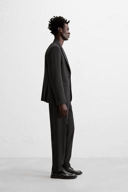 SUIT TUXEDO TROUSERS - Zara фото 4