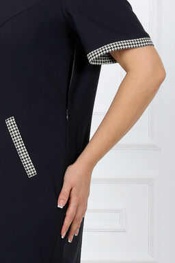 Костюм Ninele 7447 гусиная лапка серая  фото 3