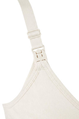 Siyah-Ekru 2li Pamuklu Emzirme Sutyeni Kaps?z Sutyen THMSS26SU00008