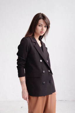 Двубортный жакет с английским воротником - Martichelli фото 78