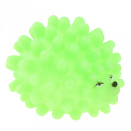 Игрушка для собаки Ежик 6,2х6х4,5см, с пищалкой, ПВХ, с шипами, цвета микс (ярко-оранжевый, зеленый, темно-розовый), Пэт тойс (Pet toys) (Китай)  фото 2
