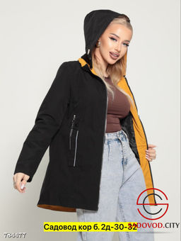 Ветровка с капюшоном женская