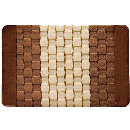 Коврик BANYOLIN SILVER из 1-шт 40х60см (коричневый)