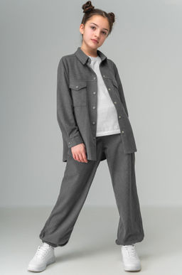 Вельветовый костюм для девочки Happyfox