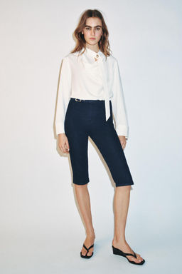 JEANS Z1975 CAPRI CINTUR?N / Azul - Zara фото 10