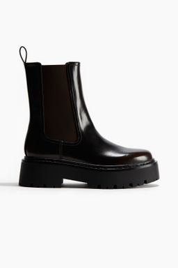 Botas Chelsea con suela gruesa
