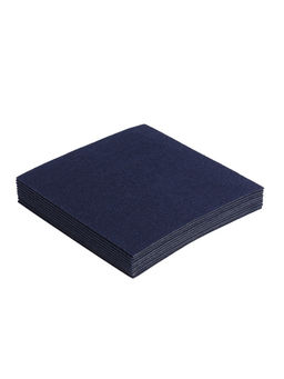 Ковролин самоклеящийся для пола и для стен, 300×300 мм, цвет синий, 10 шт.